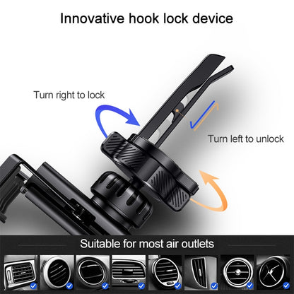 USAMS US-ZJ058 Retractable Gravity Car Holder for 4.7 - 7 inch Smartphones, ZJ058