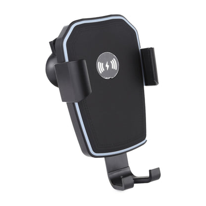 K81 10W QI Universal Rotating Gravity Induction Car Wireless Charging Mobile Phone Holder with Suction Cup, K81