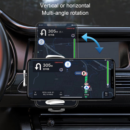 K10 15W Max Output Infrared Sensor Car Air Outlet Bracket Wireless Charger, K10