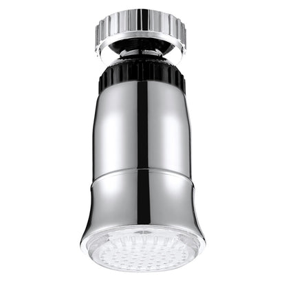 SDF2-B5 1 LED Temperature Sensor RGB LED Faucet Light Water Glow Shower, Size: 78 x 30mm, Interface: 22mm (Silver), SDF2-B5