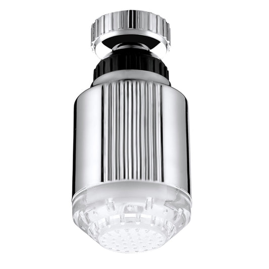 SDF-B5 1 LED ABS Temperature Sensor RGB LED Faucet Light Water Glow Shower, Size: 75 x 37mm, Interface: 22mm (Silver), SDF-B5