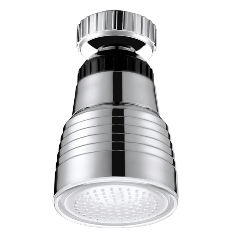 SDF-B10 1 LED ABS Temperature Sensor RGB LED Faucet Light Water Glow Shower, Size: 58 x 38mm, Interface: 22mm (Silver), SDF-B10