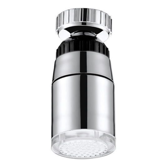 SDF-B9 1 LED ABS Temperature Sensor 3-color LED Faucet Light Water Glow Shower, Size: 58 x 28mm, Interface: 22mm (Silver), SDF-B9 3-color