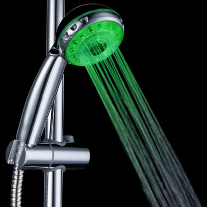 SDS-A21 15 LEDs ABS Temperature Sensor RGB LED Shower Head, Size: 22 x 8 x 4.5cm, Interface:  20mm, SDS-A21