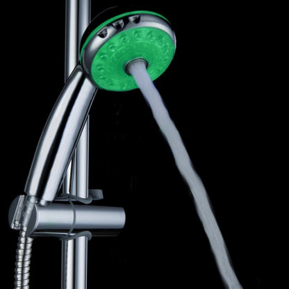 SDS-A21 15 LEDs ABS Temperature Sensor RGB LED Shower Head, Size: 22 x 8 x 4.5cm, Interface:  20mm, SDS-A21