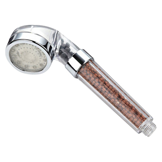 SDS-A23 15 LEDs ABS Temperature Sensor Negative Ions RGB LED Shower Head, Size: 23 x 6.5 x 5.8cm, Interface:  20mm, SDS-A23