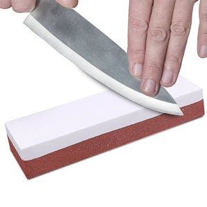 White Corundum Double-sided Sharpened Petroleum Stone Home Kitchen Whetstone, Type: 3000/8000, Random Color Delivery, 3000/8000