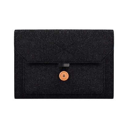 ND06 Multi-purpose Felt Button Laptop Inner Bag for 12.5 inch Laptop, 12.5 inch