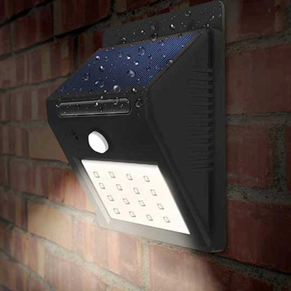 20 مصباح LED للفناء / الحديقة / المنزل / الممر / السلالم / الجدار الخارجي، 20 مصباح LED بإضاءة بيضاء