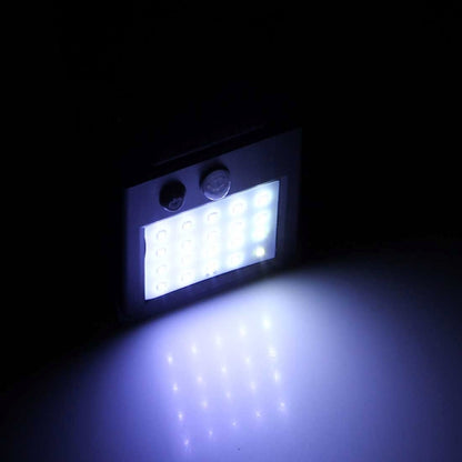 20 مصباح LED للفناء / الحديقة / المنزل / الممر / السلالم / الجدار الخارجي، 20 مصباح LED بإضاءة بيضاء