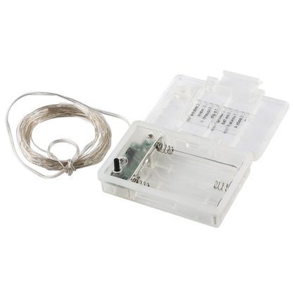 50 LEDs 3 x AA Batteries Box Fairy Lamp Decorative Light with Remote Control, DC 5V, White Light/Remote Control, Warm White/Remote Control, Colorful Light/Remote Control