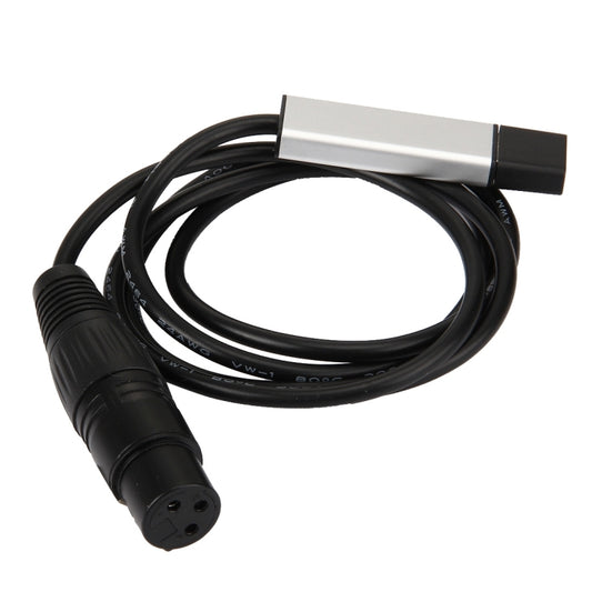 كابل محول USB 2.0 إلى DMX512 بطول 1 متر