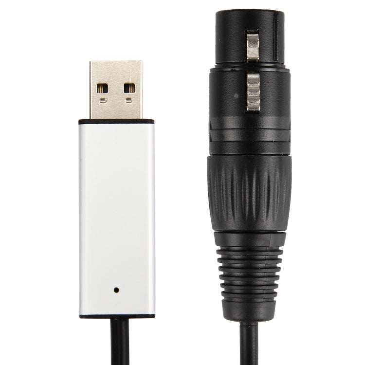 كابل محول USB 2.0 إلى DMX512 بطول 1 متر