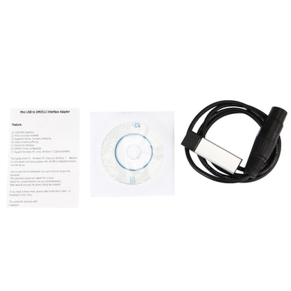كابل محول USB 2.0 إلى DMX512 بطول 1 متر