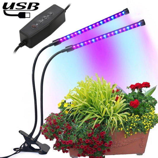 SMD 5730 Blue 460NM + 630NM Red Full Spectrum Plant Lamp, DC 5V, 10W