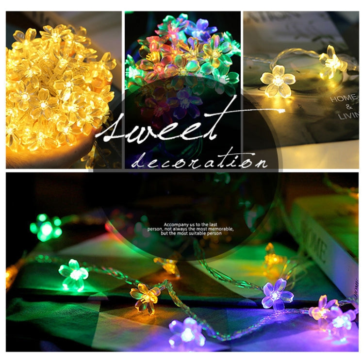 3m 20 LEDs Cherry Blossom  Holiday Decorative Light, Battery Powered , 3m Colorful Light, 3m Warm White Light