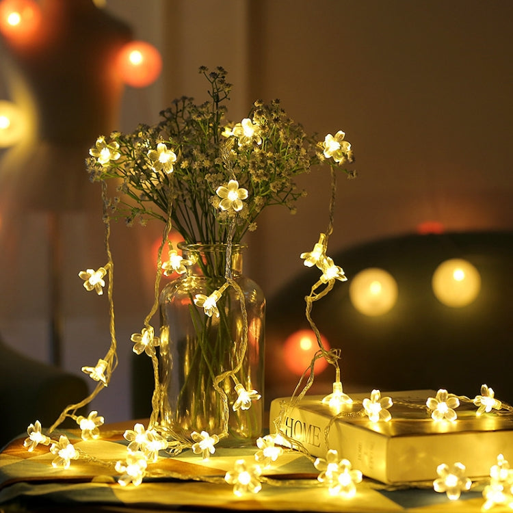 3m 20 LEDs Cherry Blossom  Holiday Decorative Light, Battery Powered , 3m Colorful Light, 3m Warm White Light