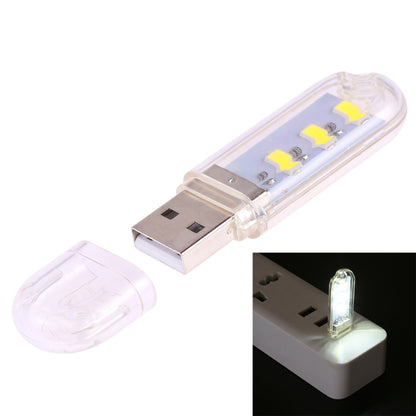 3 LEDs 5730 SMD USB LED Book Light Portable Night Lamp, 3 LEDs