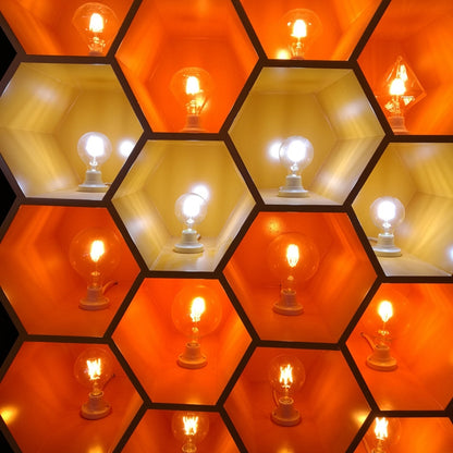 G95 E27 4W 4 LEDs 450 LM 3000K Retro Dimming LED Filament Light Bulb Energy Saving Light, AC 220V, G95 4W Warm White