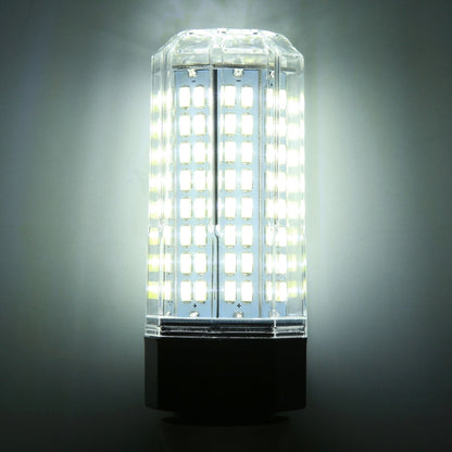 مصباح توفير الطاقة SMD 5730، تيار متردد 110-265 فولت، مصابيح LED E27 144، ضوء أبيض، مصابيح LED E27 144 بيضاء دافئة