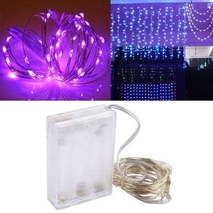 50 LEDs SMD 0603 3 x AA Batteries Box Fairy Lamp Decorative Light, DC 5V