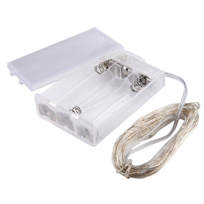 50 LEDs SMD 0603 3 x AA Batteries Box Fairy Lamp Decorative Light, DC 5V