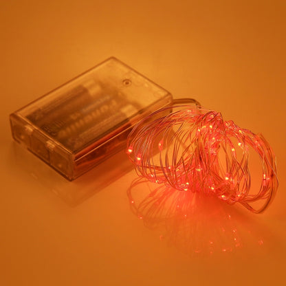 50 LEDs SMD 0603 3 x AA Batteries Box Fairy Lamp Decorative Light, DC 5V