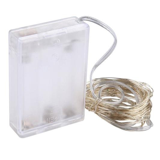 50 LEDs SMD 0603 3 x AA Batteries Box Fairy Lamp Decorative Light, DC 5V, 5m White Light, 5m Warm White, 5m Yellow Light, 5m Blue Light, 5m Colorful Light, 5m Pink Light, 5m Green Light, 5m Purple Light, 5m Red Light