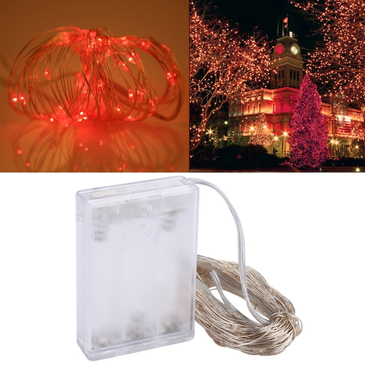 100 LEDs SMD 06033 x AA Batteries Box Fairy Lamp Decorative Light, DC 5V, 10m Pink Light, 10m Green Light, 10m Purple Light, 10m Red Light, 10m White Light, 10m Warm White, 10m Yellow Light, 10m Blue Light, 10m Colorful Light