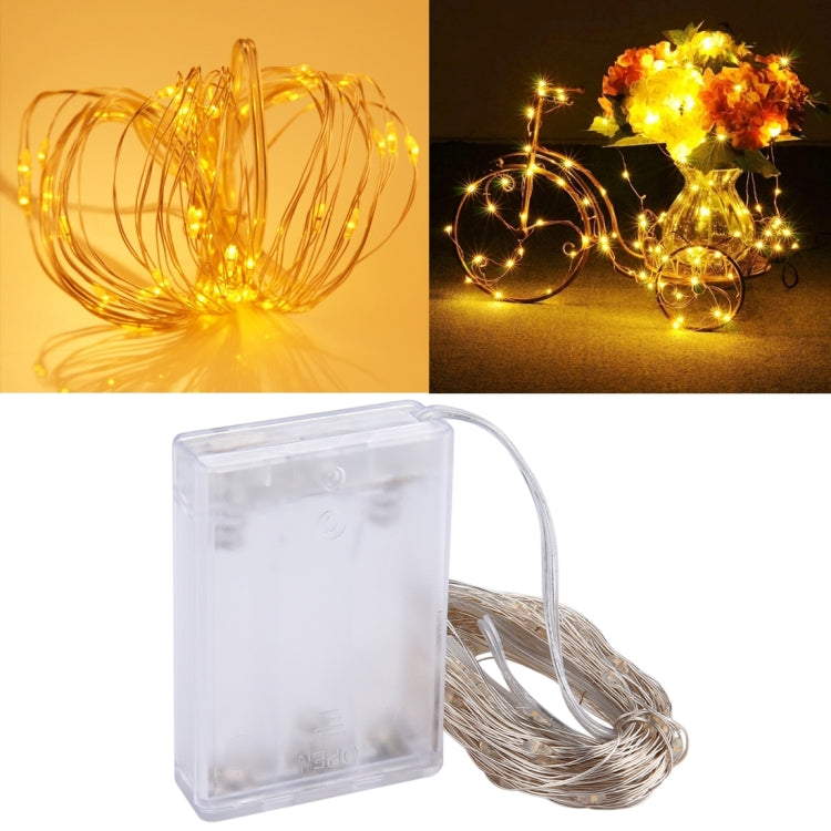 100 LEDs SMD 06033 x AA Batteries Box Fairy Lamp Decorative Light, DC 5V, 10m Pink Light, 10m Green Light, 10m Purple Light, 10m Red Light, 10m White Light, 10m Warm White, 10m Yellow Light, 10m Blue Light, 10m Colorful Light