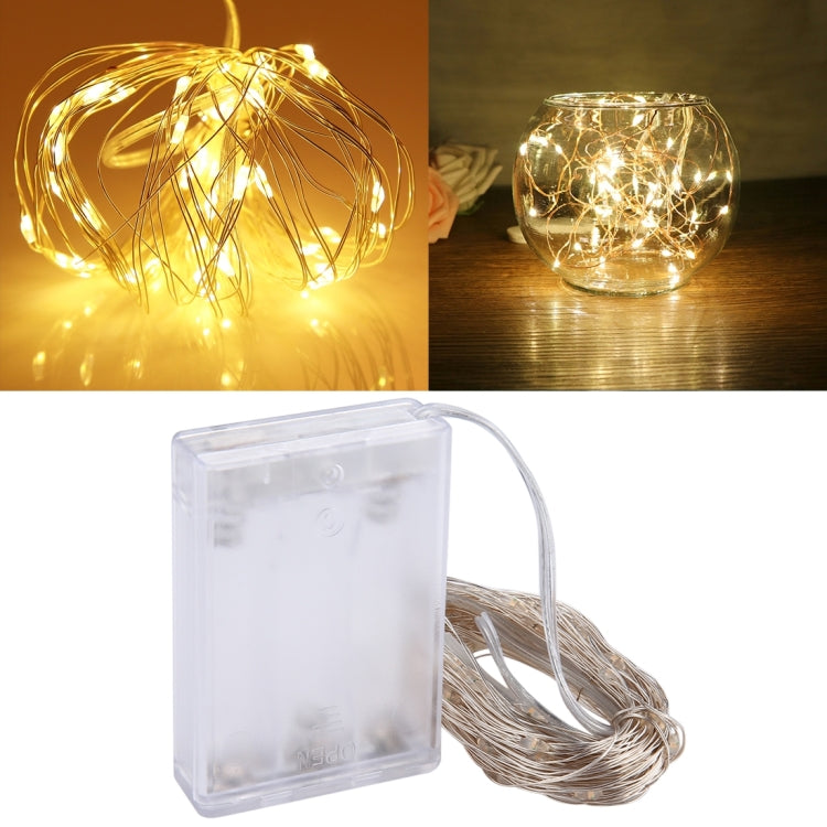 100 LEDs SMD 06033 x AA Batteries Box Fairy Lamp Decorative Light, DC 5V, 10m Pink Light, 10m Green Light, 10m Purple Light, 10m Red Light, 10m White Light, 10m Warm White, 10m Yellow Light, 10m Blue Light, 10m Colorful Light