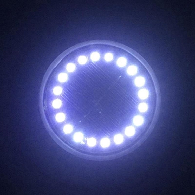 قطعتان من مصابيح LED تعمل بالطاقة الشمسية تحت الأرض مقاومة للماء IP65، إضاءة خارجية للحديقة والشارع، 16 مصباح LED