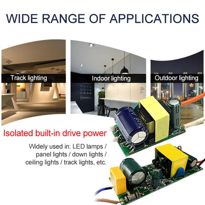 محول تشغيل LED بقوة 1-3 وات مزود طاقة معزول تيار متردد 85-265 فولت إلى تيار مستمر 3-12 فولت، 1-3 وات