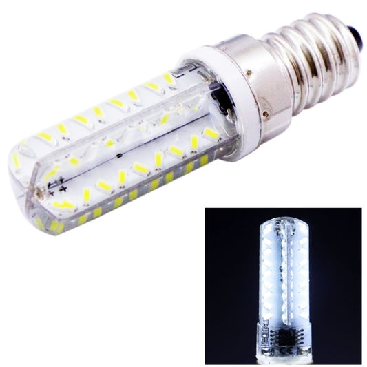 72 LED SMD 3014, Adjustable Brightness, AC 110V, E14 110V White Light, E14 110V Warm White
