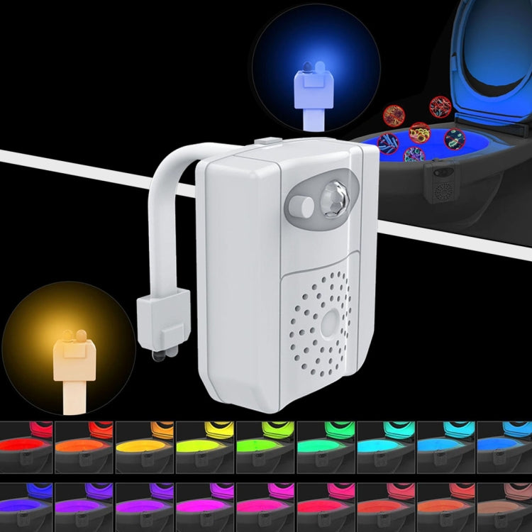Home Toilet Bathroom Seat Night Light, DC 5V, PIR Motion UV Sterilization Light