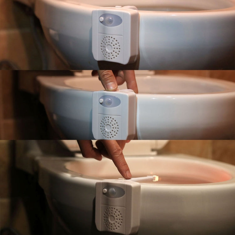 Home Toilet Bathroom Seat Night Light, DC 5V, PIR Motion UV Sterilization Light