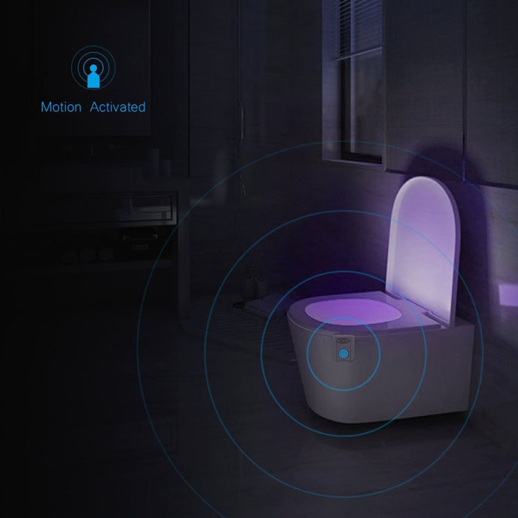 Home Toilet Bathroom Seat Night Light, DC 5V, PIR Motion UV Sterilization Light