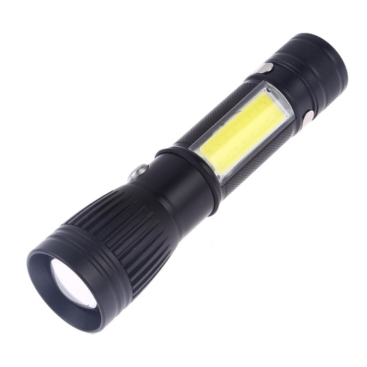 مصباح يدوي كهربائي LED محمول W545 مزود بمنفذ USB للشحن