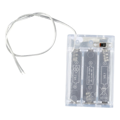 صندوق بطارية إضاءة LED 3 فولت لـ 3 بطاريات AA 1.5 فولت