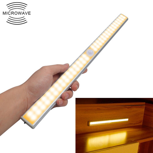 2.8W 40 LEDs Warm White Wide Screen Intelligent Human Body Sensor Light LED Corridor Cabinet Light, USB Charging Version, 2.8W 40 LEDs Warm White