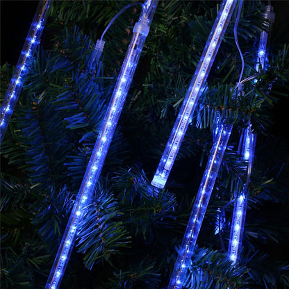 LED Decorative Light, Tube Diameter: 1.2cm, AC 100-240V, US, EU Plug Optional, 8PCS 50cm/Blue, 8PCS 50cm/Colorful, 8PCS 50cm/White