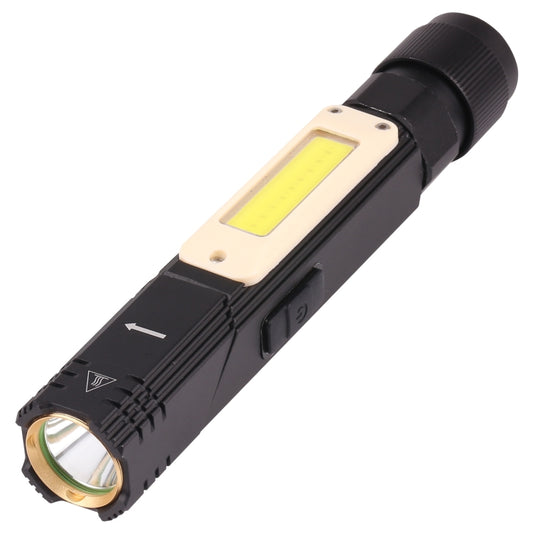 مصباح يدوي LED متعدد الوظائف قابل للطي بزاوية 90 درجة بقوة 5 وات و5 أوضاع، المقاس: كبير، 6