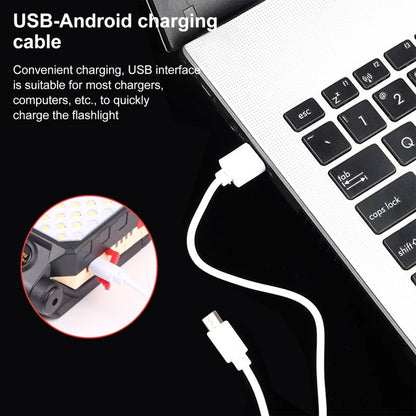 مصباح عمل LED بأربعة أوضاع W598B، مصباح طوارئ، W598B