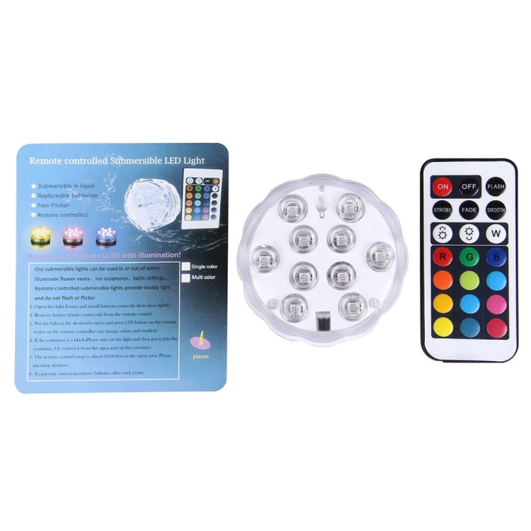 10 LEDs Cylinderwith Remote Controllor