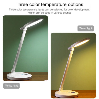LED Student Learning Eye Protection Foldable Desk Lamp, USB Powered, USB Powered
