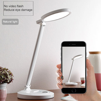 LED Student Learning Eye Protection Foldable Desk Lamp, USB Powered, USB Powered