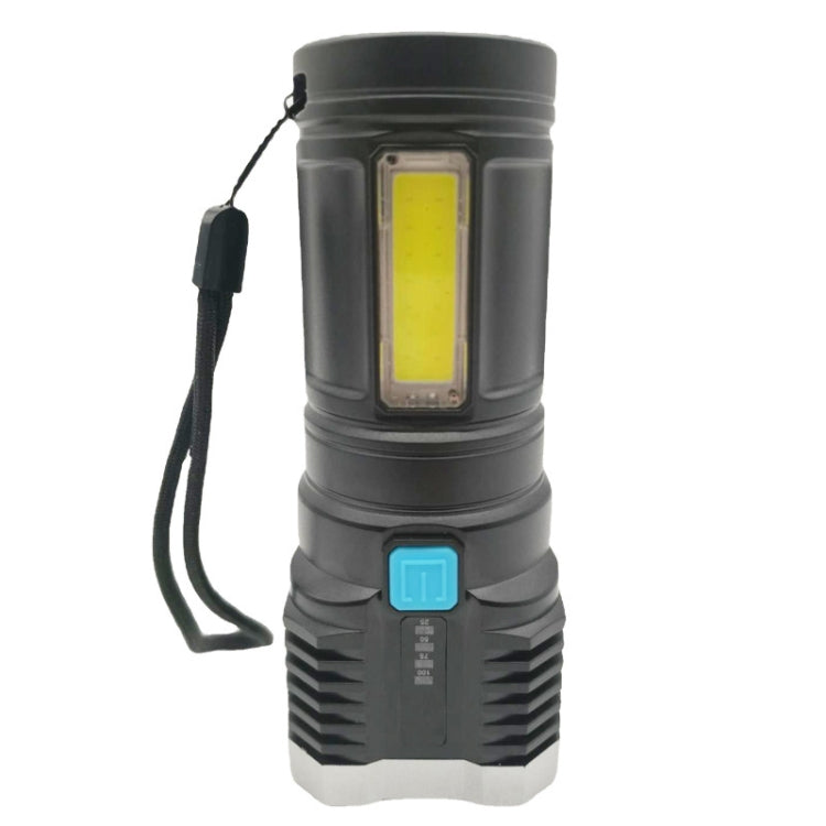 S03 4 × SMD 3030 + COB مصباح يدوي LED قوي قابل لإعادة الشحن عبر USB