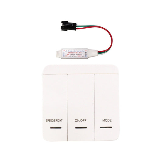 وحدة تحكم لاسلكية لتدفق المياه لشريط إضاءة LED DC12-24V