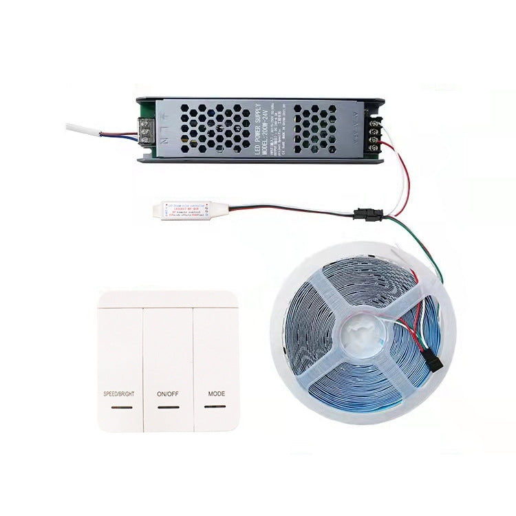 وحدة تحكم لاسلكية لتدفق المياه لشريط إضاءة LED DC12-24V