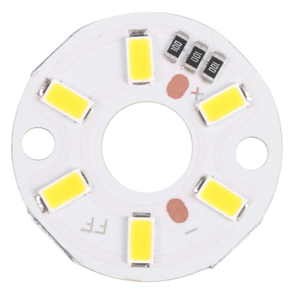 مصدر إضاءة السقف لوحدة مصباح LED SMD 5730 بقوة 3 وات و6 مصابيح LED، ضوء أبيض دافئ بتيار مستمر 5 فولت، ضوء أبيض دافئ بتيار مستمر 5 فولت